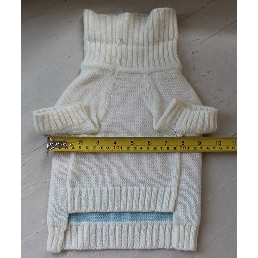 NEW Mark & Graham Love Knit Dog Sweater - Small / Med - Poodle, Pug, Bichon - Picture 5 of 9